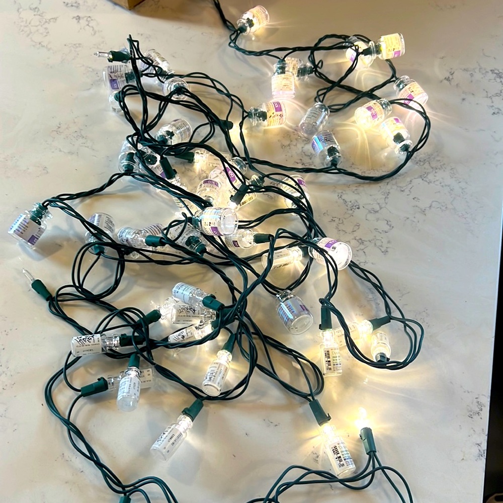 Flashing Botox lights! 25’ long